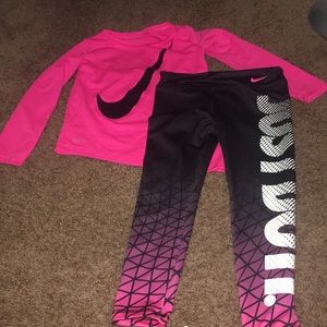 Girls Nike set